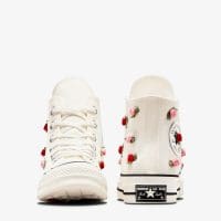 کتونی طرح گل رز کانورس آل استار Chuck 70 کرم مردانه و زنانه اورجینال