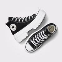 کتونی لژدار زنانه کانورس آل استار Chuck Taylor All Star Lugged Heel مشکی اورجینال