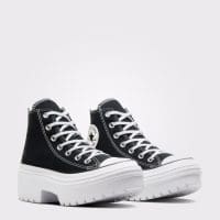 کتونی لژدار زنانه کانورس آل استار Chuck Taylor All Star Lugged Heel مشکی اورجینال