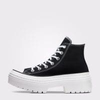 کتونی لژدار زنانه کانورس آل استار Chuck Taylor All Star Lugged Heel مشکی اورجینال