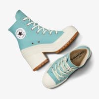 کتونی لژدار کانورس آل استار Chuck 70 De Luxe Heel آبی مردانه و زنانه اورجینال