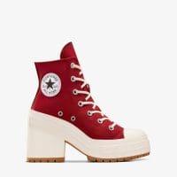 کتونی لژدار کانورس آل استار Chuck 70 De Luxe Heel زرشکی مردانه و زنانه اورجینال