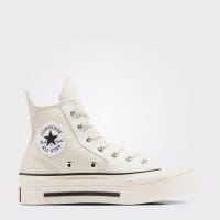 کتونی لژدار کانورس آل استار Chuck 70 De Luxe Squared کرم مردانه و زنانه اورجینال