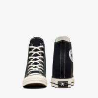 کتونی لژدار کانورس آل استار Chuck 70 Wedge مشکی زنانه اورجینال