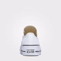 کتونی لژدار کانورس آل استار Chuck Taylor All Star سفید مردانه و زنانه اورجینال