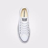 کتونی لژدار کانورس آل استار Chuck Taylor All Star سفید مردانه و زنانه اورجینال