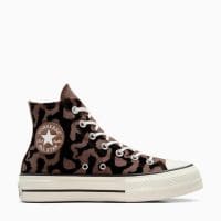 کتونی لژدار کانورس آل استار Chuck Taylor All Star قهوه‌ای زنانه اورجینال
