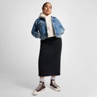 کتونی لژدار کانورس آل استار Chuck Taylor All Star قهوه‌ای زنانه اورجینال