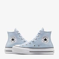 کتونی لژدار کانورس آل استار Chuck Taylor All Star Lift آبی زنانه اورجینال