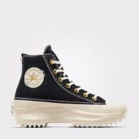 کتونی لژدار کانورس Run Star Hike مشکی مردانه و زنانه اورجینال