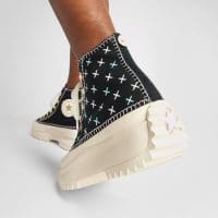 کتونی لژدار کانورس Run Star Hike مشکی مردانه و زنانه اورجینال