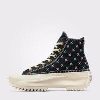 کتونی لژدار کانورس Run Star Hike مشکی مردانه و زنانه اورجینال