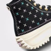 کتونی لژدار کانورس Run Star Hike مشکی مردانه و زنانه اورجینال