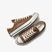 کتونی موی اسب کانورس آل استار Chuck 70 قهوه‌ای مردانه و زنانه اورجینال