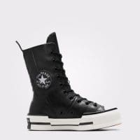 کتونی چرمی لژدار کانورس آل استار Chuck 70 Plus XHi مشکی مردانه و زنانه اورجینال