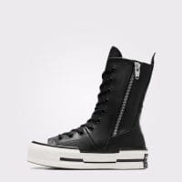 کتونی چرمی لژدار کانورس آل استار Chuck 70 Plus XHi مشکی مردانه و زنانه اورجینال