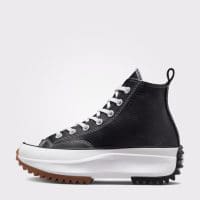 کتونی چرمی لژدار کانورس Run Star Hike Foundational مشکی مردانه و زنانه اورجینال