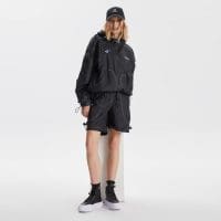 کتونی چرمی کانورس Cruise مشکی مردانه و زنانه اورجینال