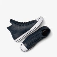 کتونی چرمی کانورس آل استار Chuck Taylor All Star سرمه‌ای مردانه و زنانه اورجینال