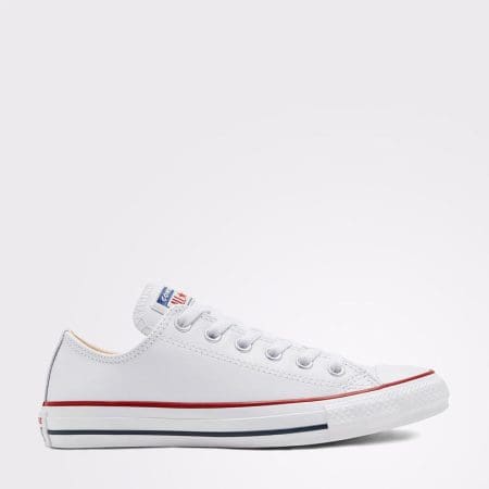 کتونی چرمی کانورس آل استار Chuck Taylor All Star سفید مردانه و زنانه اورجینال