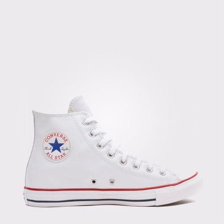کتونی چرمی کانورس آل استار Chuck Taylor All Star سفید مردانه و زنانه اورجینال