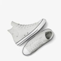 کتونی چرمی کانورس آل استار Chuck Taylor All Star طوسی مردانه و زنانه اورجینال