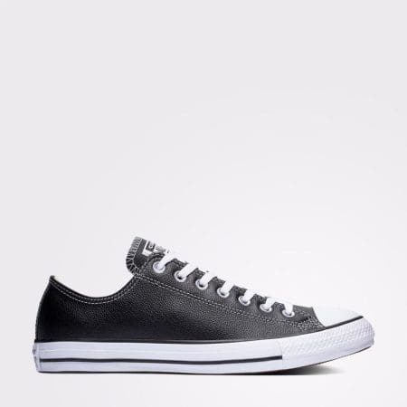 کتونی چرمی کانورس آل استار Chuck Taylor All Star مشکی مردانه و زنانه اورجینال