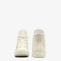 کتونی چرمی کانورس آل استار Chuck Taylor All Star کرم زنانه اورجینال