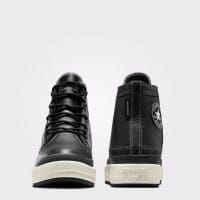 کتونی چرمی کانورس آل استار Chuck Taylor All Star Equip مشکی مردانه و زنانه اورجینال