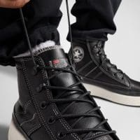 کتونی چرمی کانورس آل استار Chuck Taylor All Star Equip مشکی مردانه و زنانه اورجینال