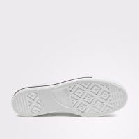 کتونی چرمی کانورس آل استار Chuck Taylor All Star Lift سفید لژدار مردانه و زنانه اورجینال