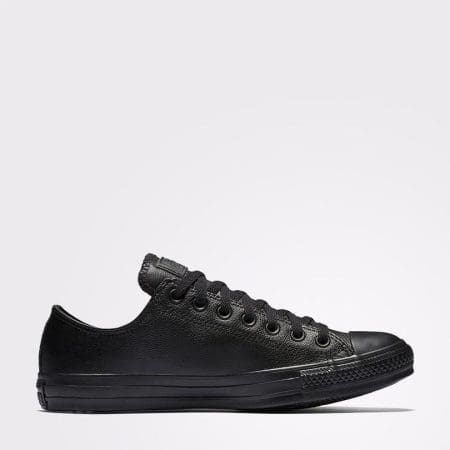 کتونی چرمی کانورس آل استار Chuck Taylor All Star Tonal مشکی مردانه و زنانه اورجینال