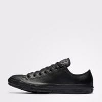 کتونی چرمی کانورس آل استار Chuck Taylor All Star Tonal مشکی مردانه و زنانه اورجینال