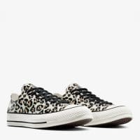 کتونی کانورس Chuck 70 Glow-In-The-Dark Leopard Print قهوه‌ای مردانه و زنانه اورجینال