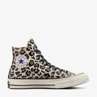 کتونی کانورس Chuck 70 Leopard Print کرم مردانه و زنانه اورجینال