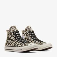 کتونی کانورس Chuck 70 Leopard Print کرم مردانه و زنانه اورجینال