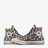 کتونی کانورس Chuck 70 Leopard Print کرم مردانه و زنانه اورجینال