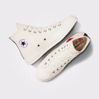 کتونی کانورس آل استار Chuck 70 Comme Des Garçons سفید مردانه و زنانه اورجینال