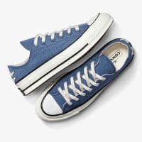 کتونی کانورس آل استار Chuck 70 Crafted Laces آبی مردانه و زنانه اورجینال