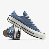 کتونی کانورس آل استار Chuck 70 Crafted Laces آبی مردانه و زنانه اورجینال