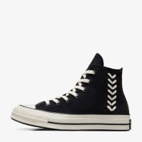 کتونی کانورس آل استار Chuck 70 Crafted Laces مشکی مردانه و زنانه اورجینال