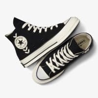 کتونی کانورس آل استار Chuck 70 Crafted Laces مشکی مردانه و زنانه اورجینال