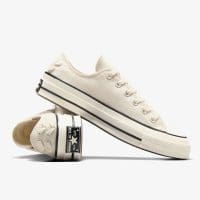 کتونی کانورس آل استار Chuck 70 Crafted Laces کرم مردانه و زنانه اورجینال