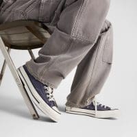 کتونی کانورس آل استار Chuck 70 آبی مردانه و زنانه اورجینال