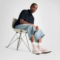 کتونی کانورس آل استار Chuck 70 صورتی مردانه و زنانه اورجینال