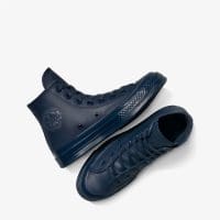 کتونی کانورس آل استار Chuck 70 چرم سورمه‌ای مردانه و زنانه اورجینال