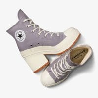 کتونی کانورس آل استار Chuck 70 De Luxe Heel بنفش زنانه اورجینال