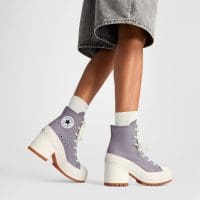 کتونی کانورس آل استار Chuck 70 De Luxe Heel بنفش زنانه اورجینال