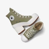 کتونی کانورس آل استار Chuck 70 De Luxe Heel سبز زیتونی زنانه اورجینال