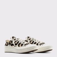 کتونی کانورس آل استار Chuck 70 Leopard کرم مردانه و زنانه اورجینال